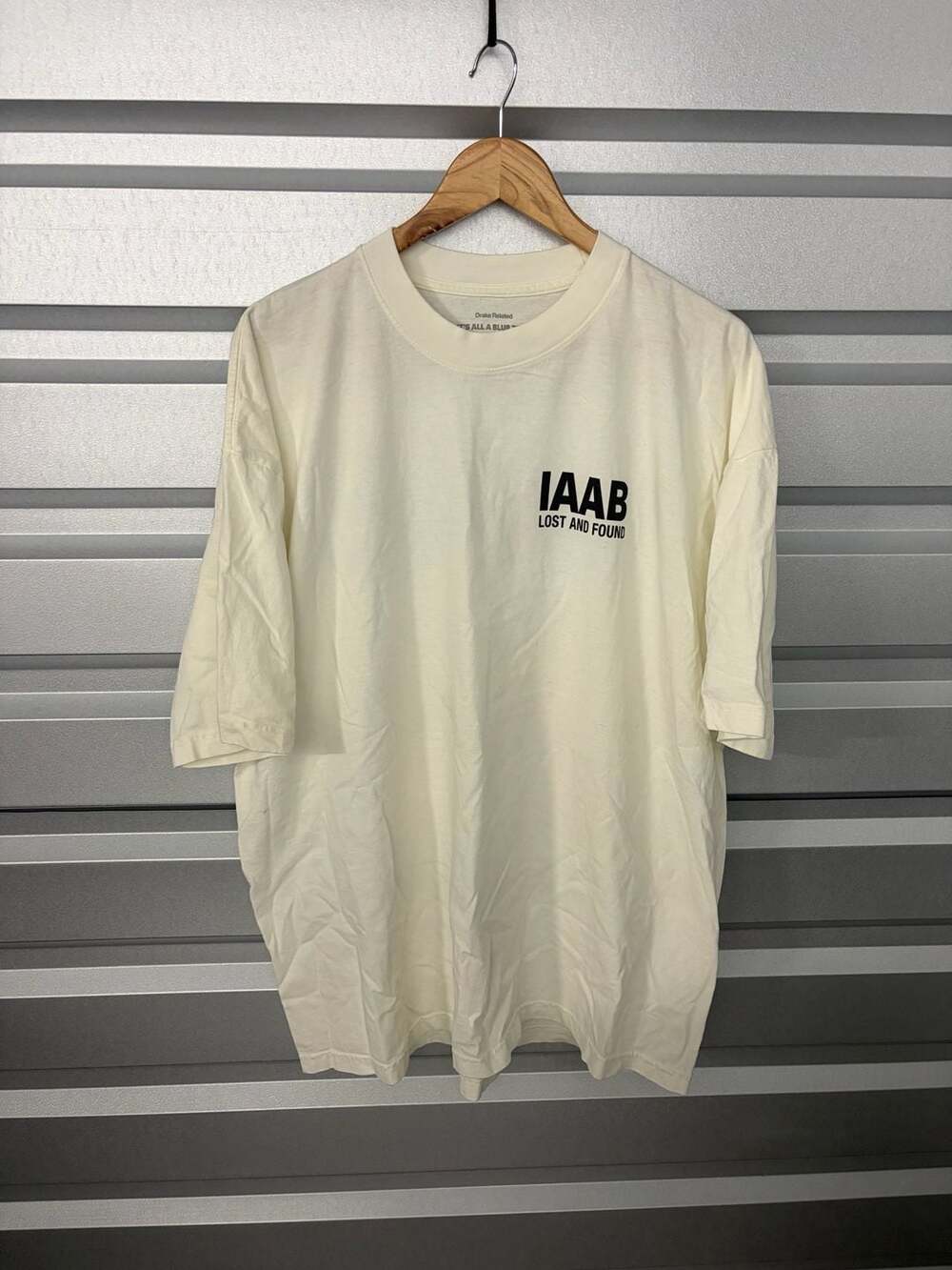 Drake Its All A Blur IAAB Tour Shirt Lost & Found 21 Savage OVO ...,